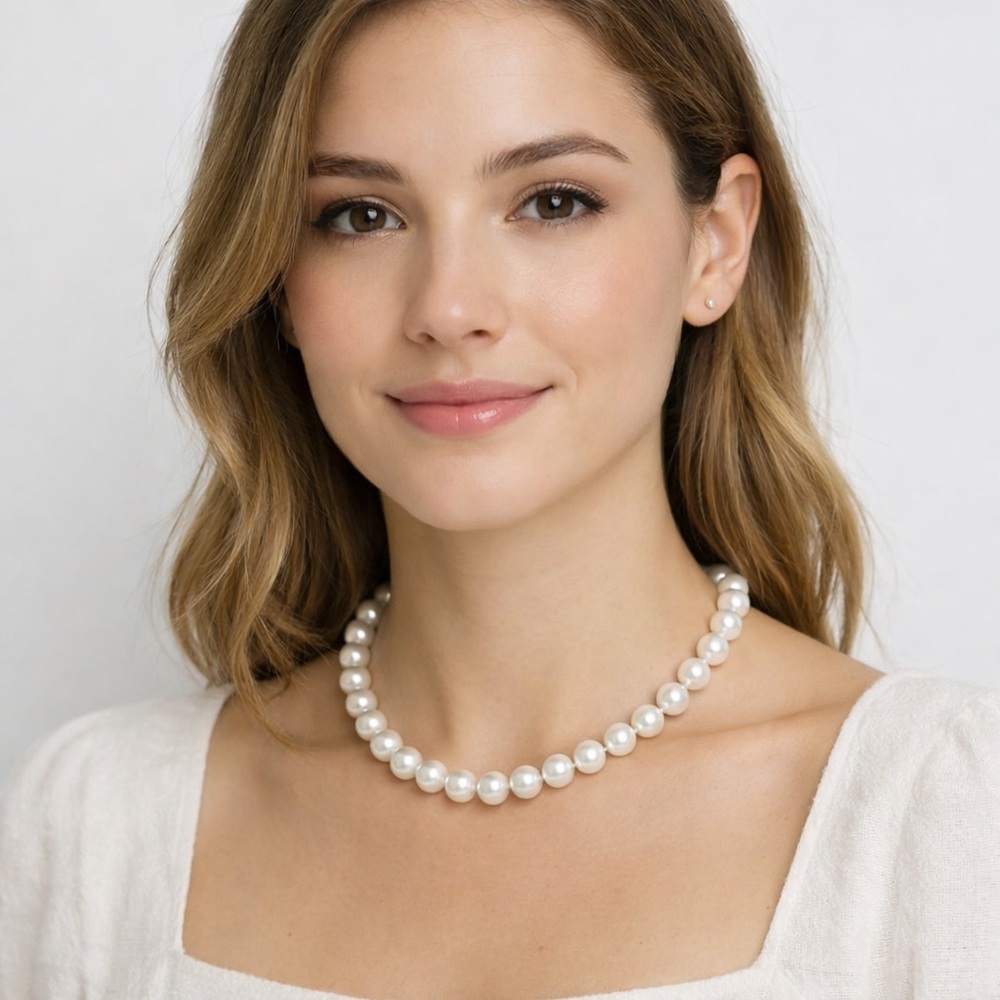 Brand New!! Faux pearl necklace